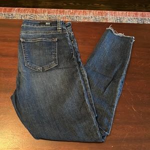 Raw Hem Jeans